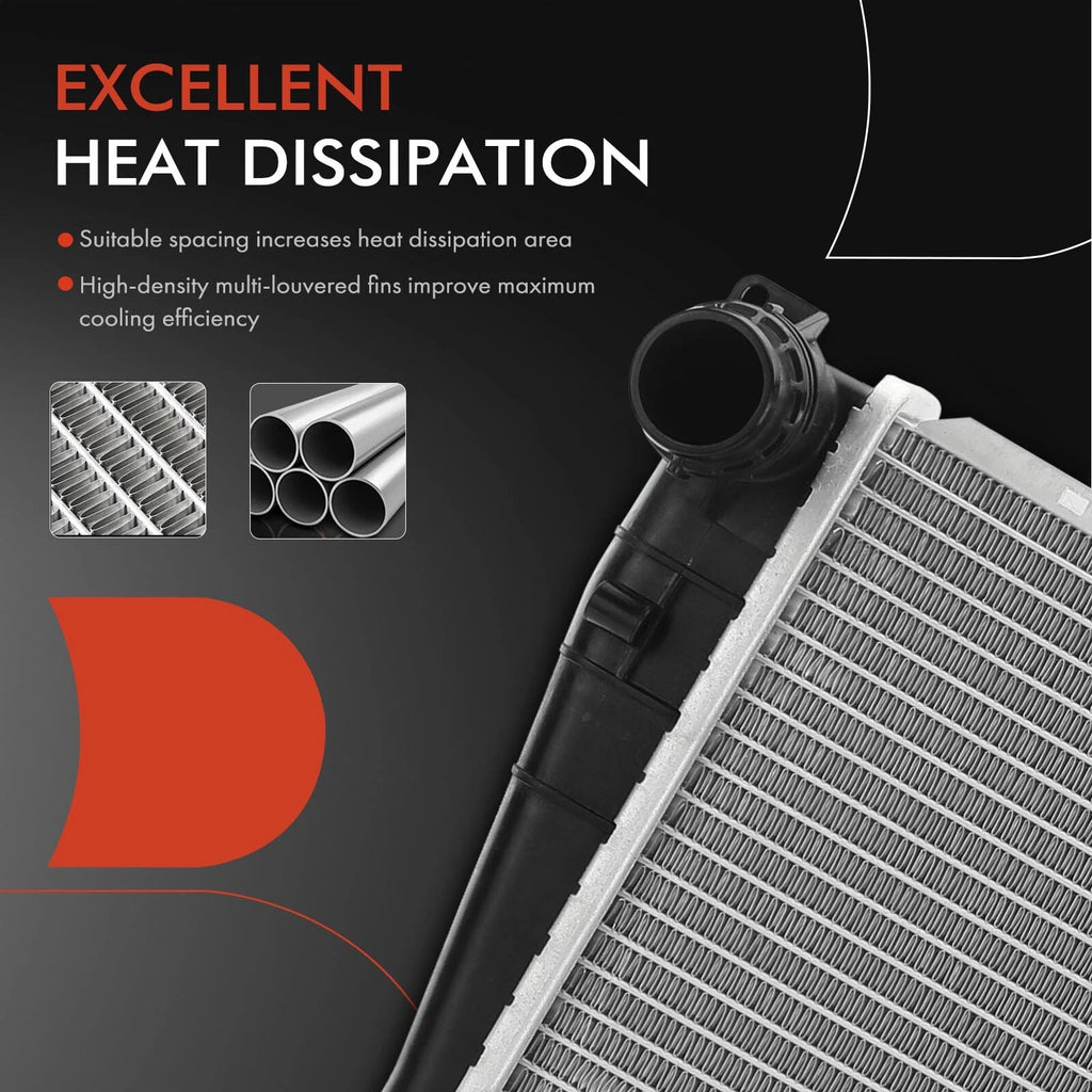 Radiator for BMW X3 E83 (2004-2006) Aluminum & Plastic
