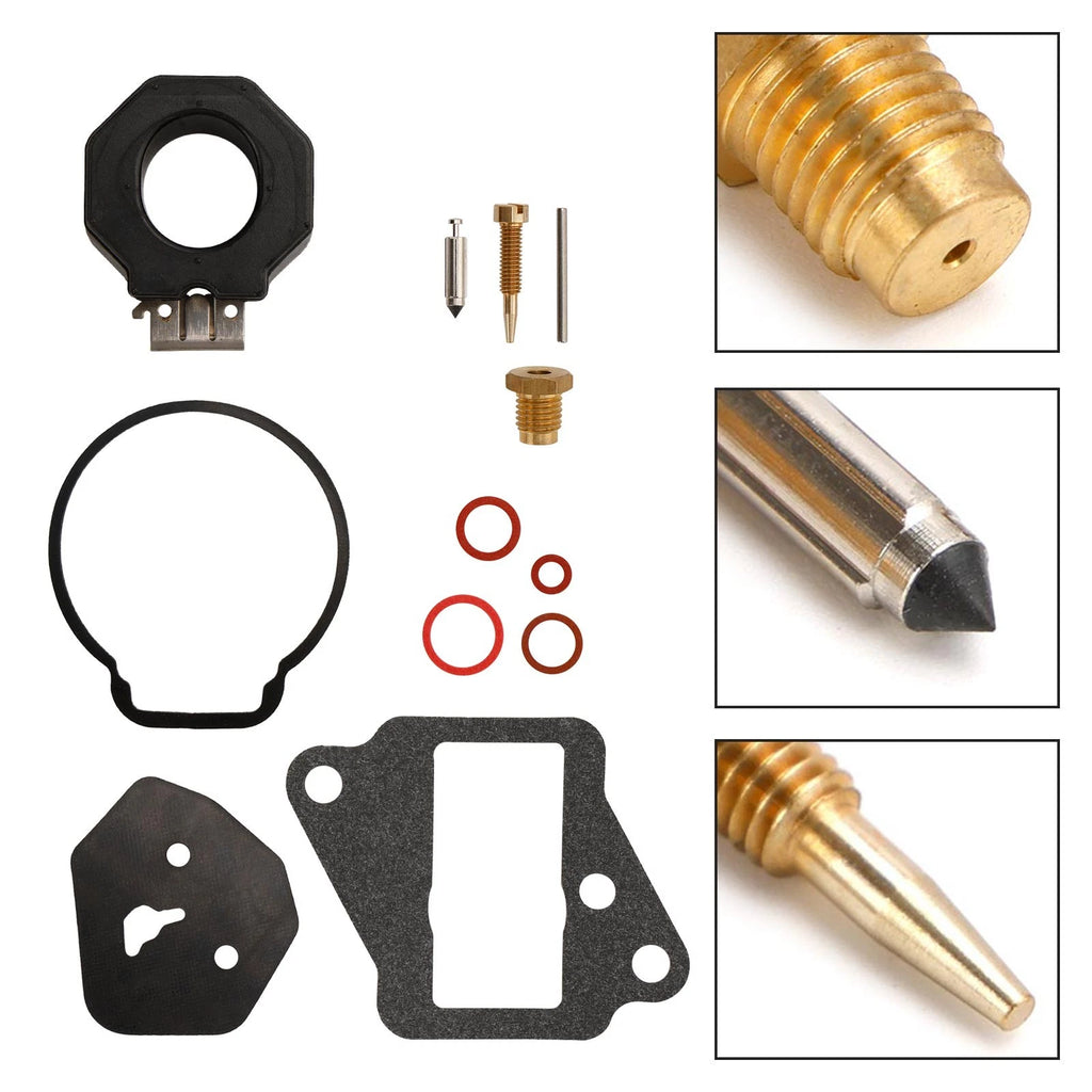 Carburetor Rebuild Kit for Yamaha 9.9HP 15HP (6E7-W0093-01, 6E7-W0093-02)