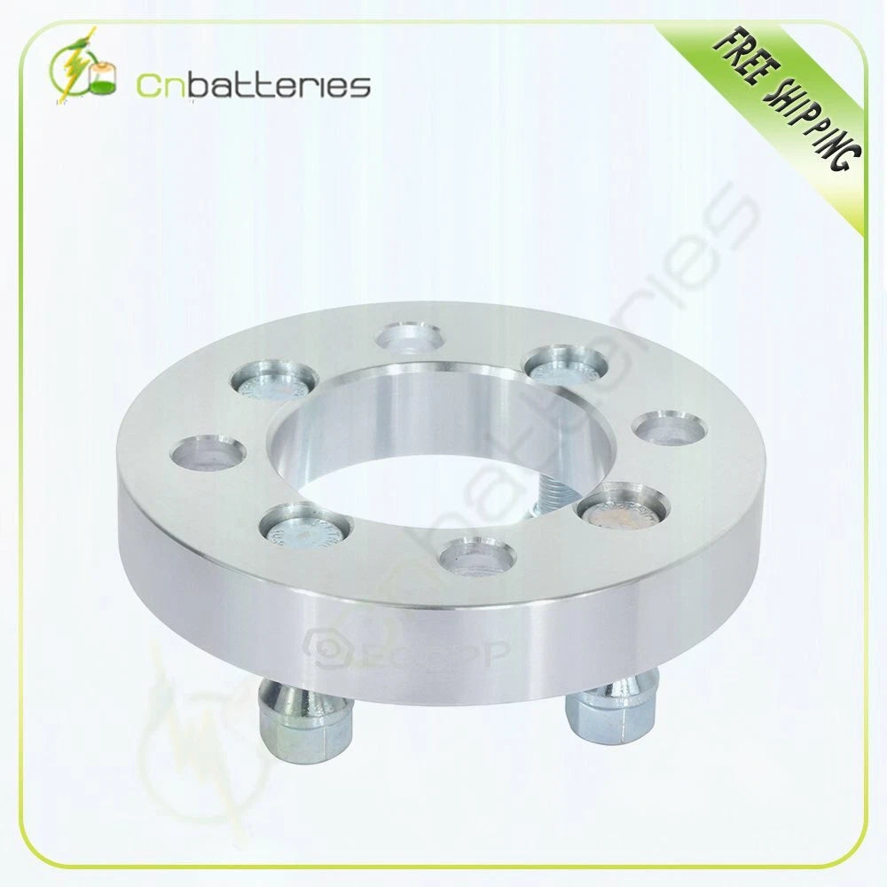 4X 4x108 to 4x100 1" Wheel Spacers 12x1.5 for Ford Focus Mustang Fiesta