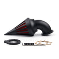 Black Spike Air Cleaner Intake Filter for Harley Touring Softail Dyna