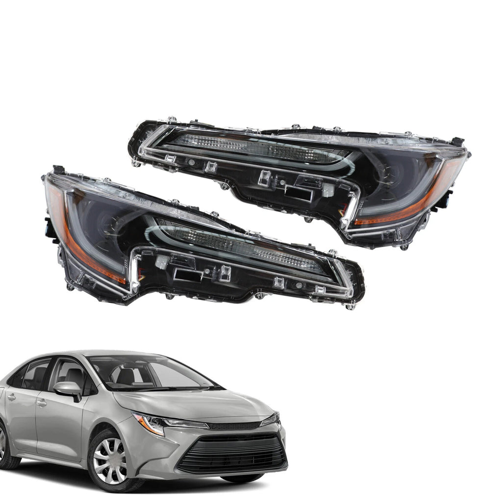 LED Headlight Assembly Pair for Toyota Corolla (2023–2024)