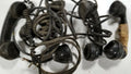 Vintage Black Rotary Dial Telephone Handset Lot for Western Electric