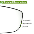 Right Side Mirror Glass Replacement for Hyundai Accent (2011–2017)