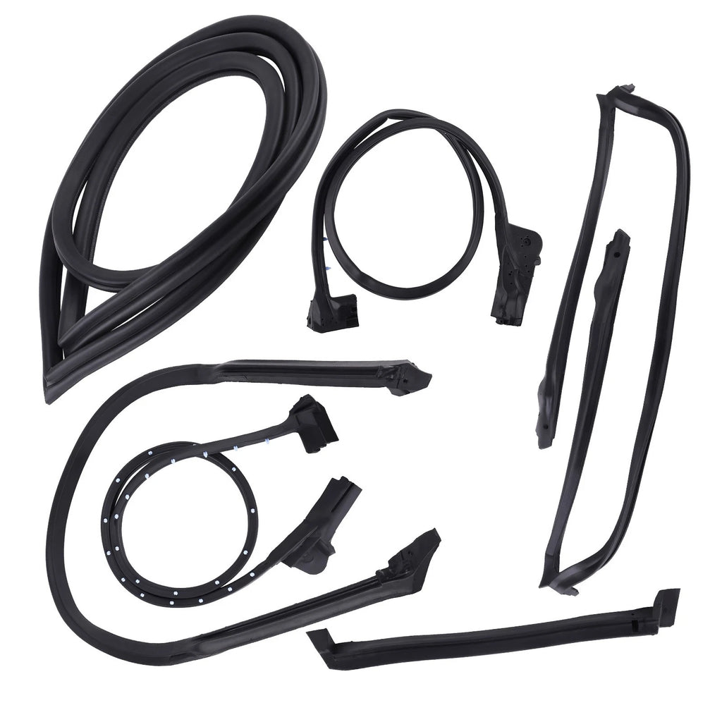 Set of 2 Weather Strip Seal Kit for Chevrolet Corvette C4 (1990–1996) 9096GGW 8489GGW