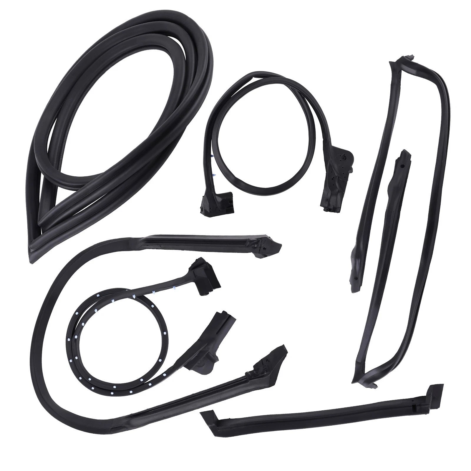 Set of 2 Weather Strip Seal Kit for Chevrolet Corvette C4 (1990–1996) 9096GGW 8489GGW