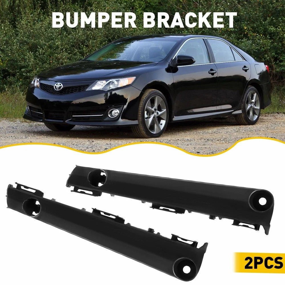 Set of 2 Front Bumper Support Retainer Brackets for Toyota Camry (2012–2014)