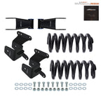 Front 2" and Rear 4" Lowering Coil Spring for Chevy C10 1973–1987 2WD Pickup