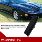 Smoked Amber LED Front Bumper Side Marker Lights for Pontiac Firebird (1998–2002)