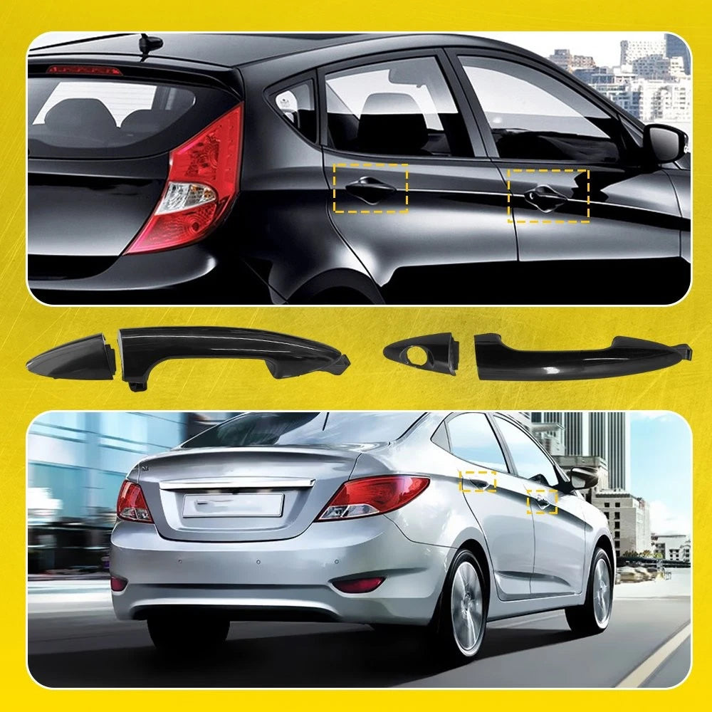 Outer Exterior Door Handle for Hyundai Accent (2012–2017) EPY