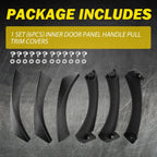 Door Panel Handle Pull Trim Cover for BMW 3 Series E90 (2006â2011)
