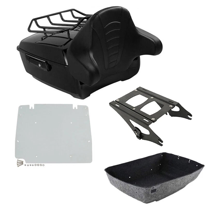 Trunk Luggage Rack Mount Plate for Harley Touring Road Glide (2014–2026)