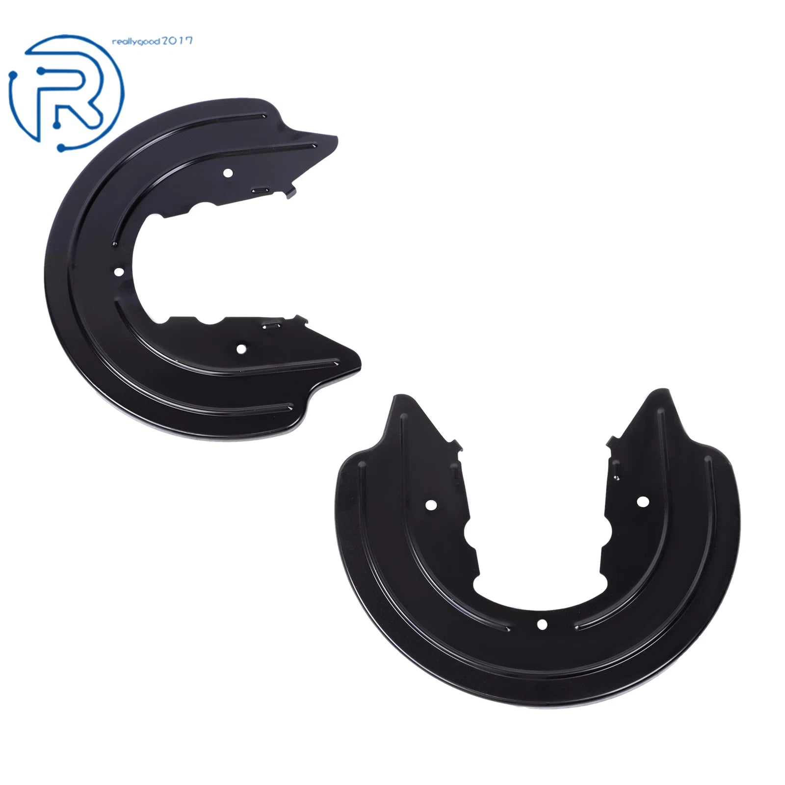 Rear Brake Dust Shield Backing Plates Pair for Ford Mustang (1994–2004)