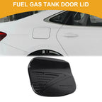 Fuel Tank Door Cap for Mitsubishi Outlander (2013–2021) Carbon Fiber Black