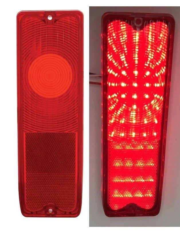Tail Light Lens Kit Pair for Custom LED 1967-1972 Chevrolet Pickup Truck