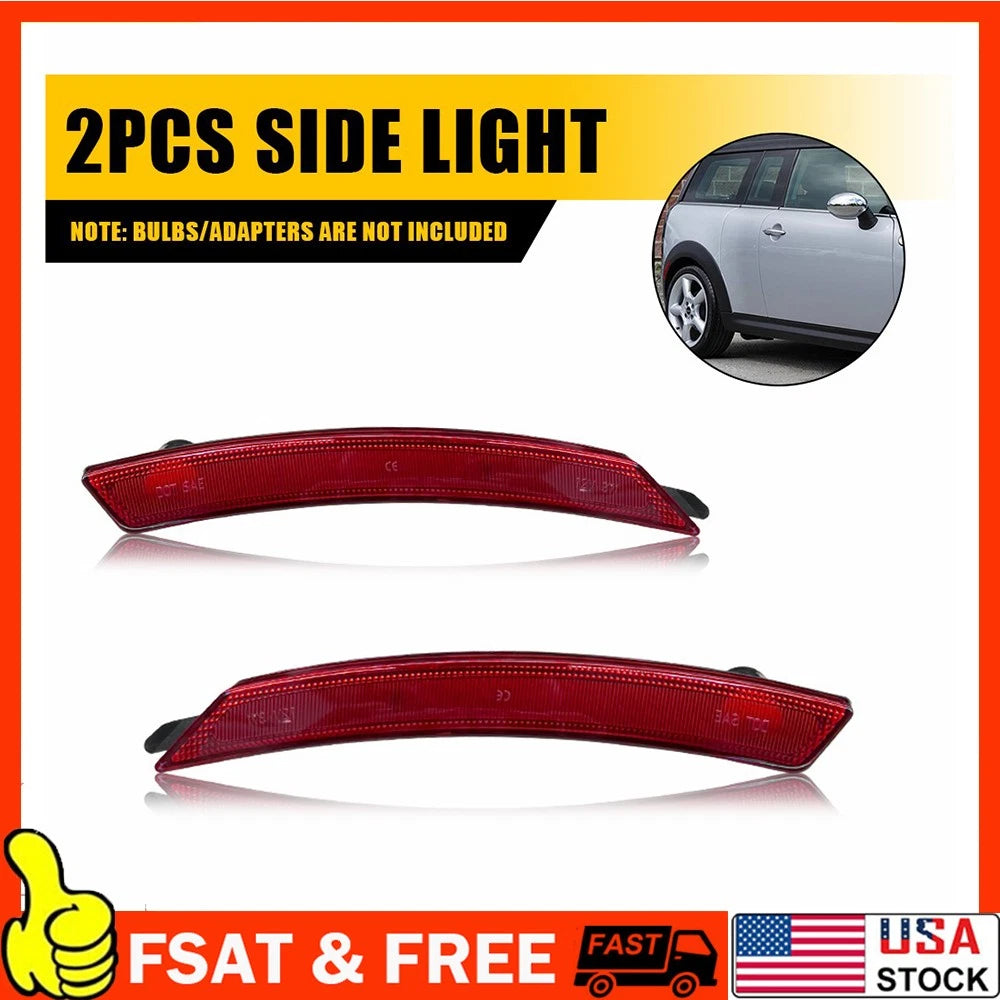 Fender Side Marker Light Rear Lens for Mini Cooper Countryman (2007–2015)