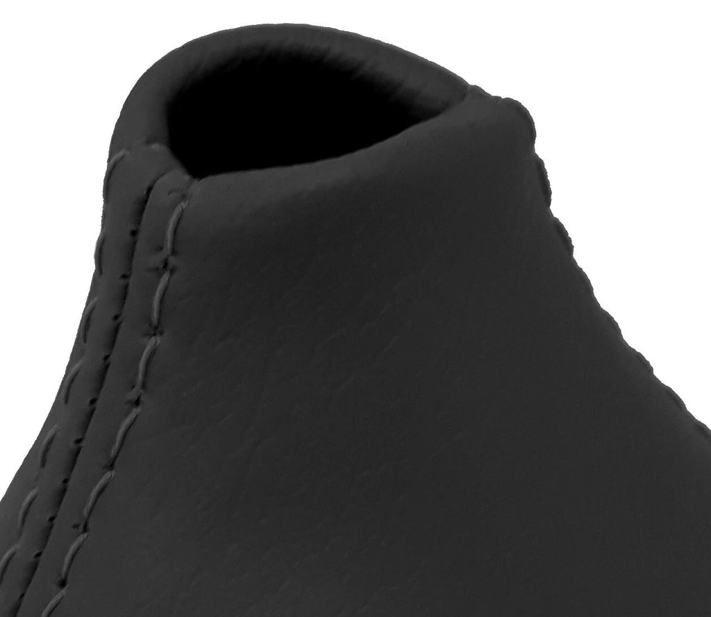 Leather Automatic Shift Boot Cover for BMW E46 (1999–2004) Black