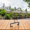 Hanging Growth Bags and Hose Reels Holder for Fence Posts