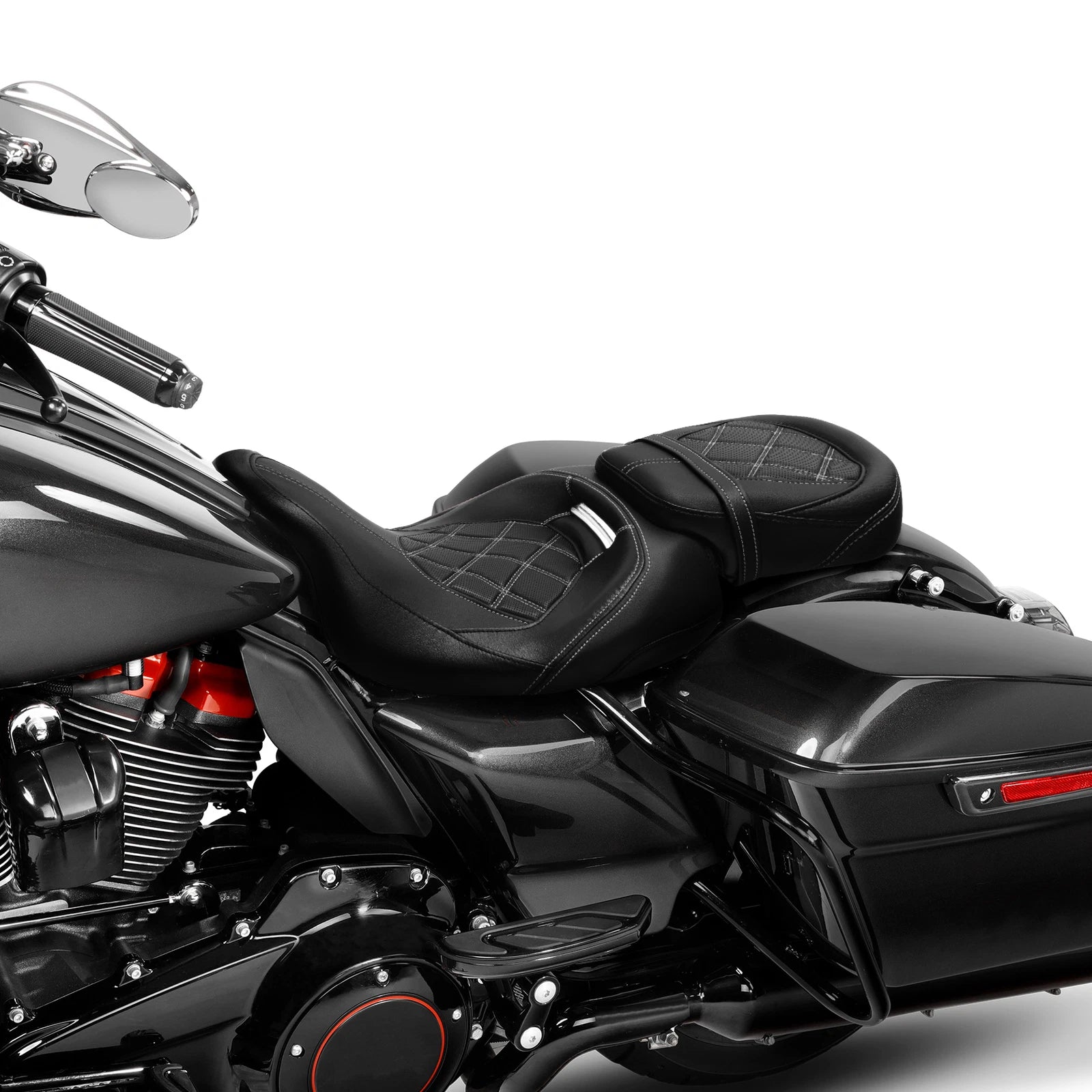 Low-Profile Rider Seats for Harley CVO Road Glide (2009–2023)