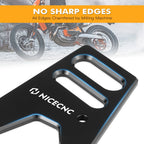 CNC Heel Guards Cover Protector Bracket for KTM 690 SMC 690 SMC R (2008–2023)
