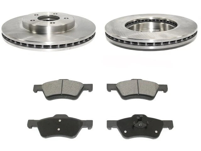 Front Brake Pad and Rotor Kit for Mazda Tribute (2005–2006, 2008–2011) YR587XG