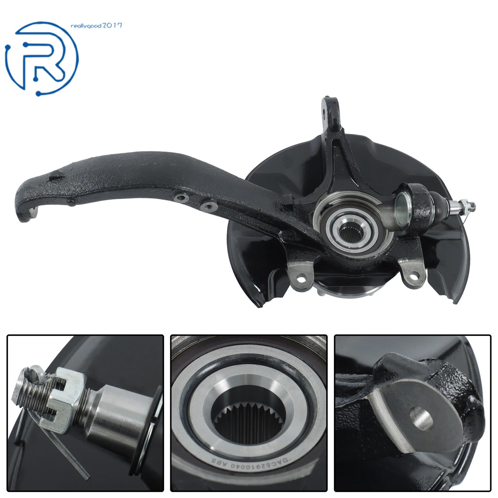 Front RH Steering Knuckle & Wheel Hub Bearing for Honda Accord