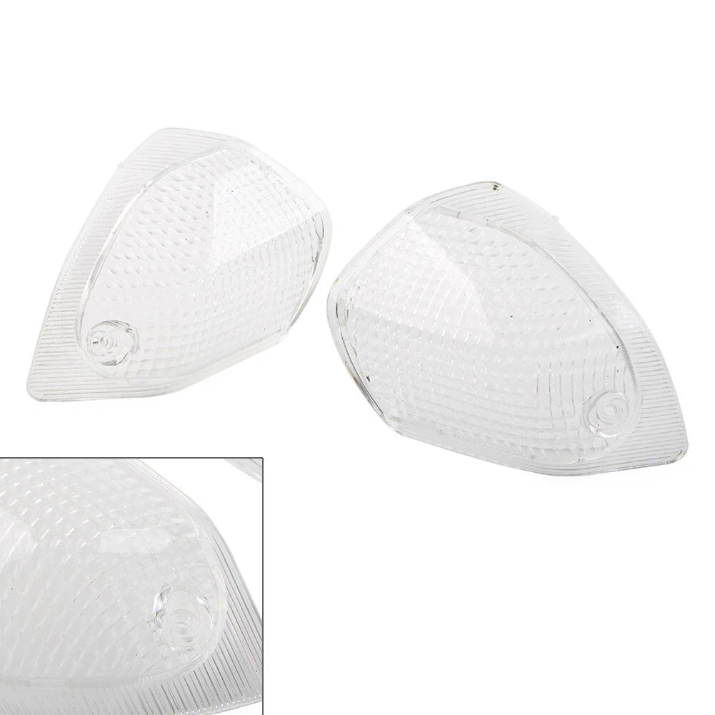 1 Pair Rear Turn Signal Indicator Lens for Kawasaki ZZR400 (1993–2003) ZZR600 (1993–2008)
