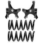 5" Drop Spring Spindle Kit for Chevy Silverado GMC Sierra C1500 2WD (1988–1998)