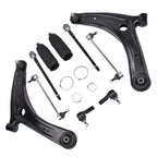 10PC Front Lower Control Arms Kit for Mitsubishi Lancer (2009–2017) Outlander (2007–2017)