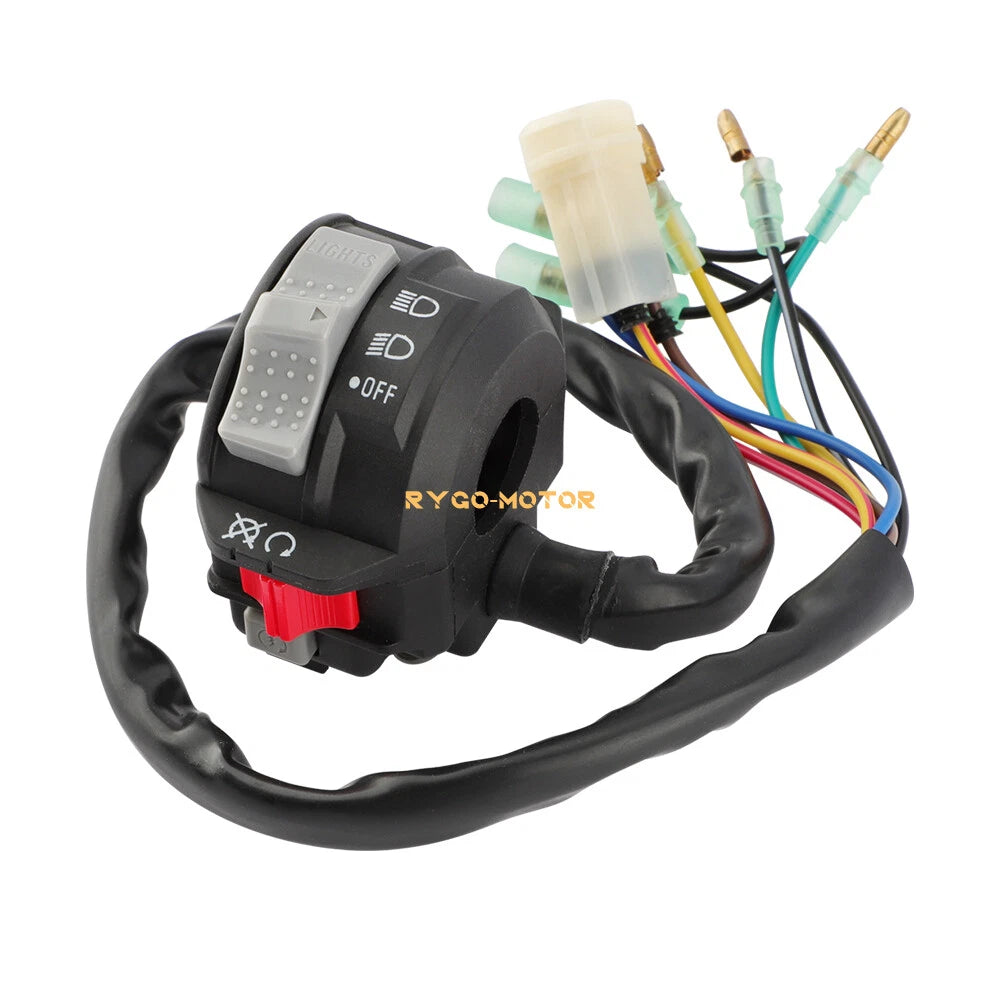 Left Handlebar Switch for Yamaha Timberwolf 250 YFB250 (1992–1993)