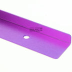 Universal Front Bumper License Plate Mount Bracket Relocator Holder - Purple