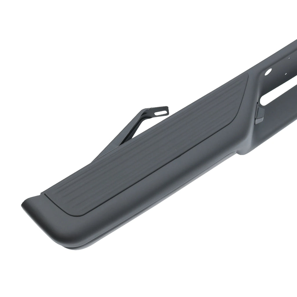 Black Steel Rear Step Bumper for Dodge Dakota (1997–2004)