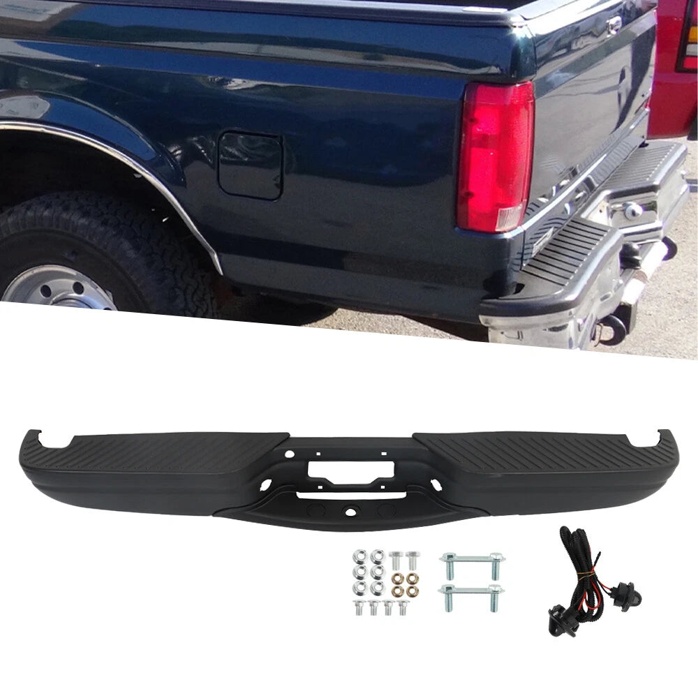 Rear Step Bumper Assembly for Ford F150 (1997–2004) - Primered Steel