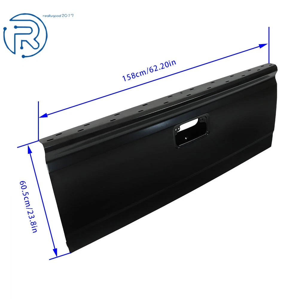 Rear Steel Tailgate for Chevy Silverado GMC Sierra (2014-2019) Black