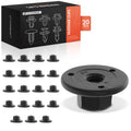 20x Nylon Hex Head Retainer Clips for BMW 