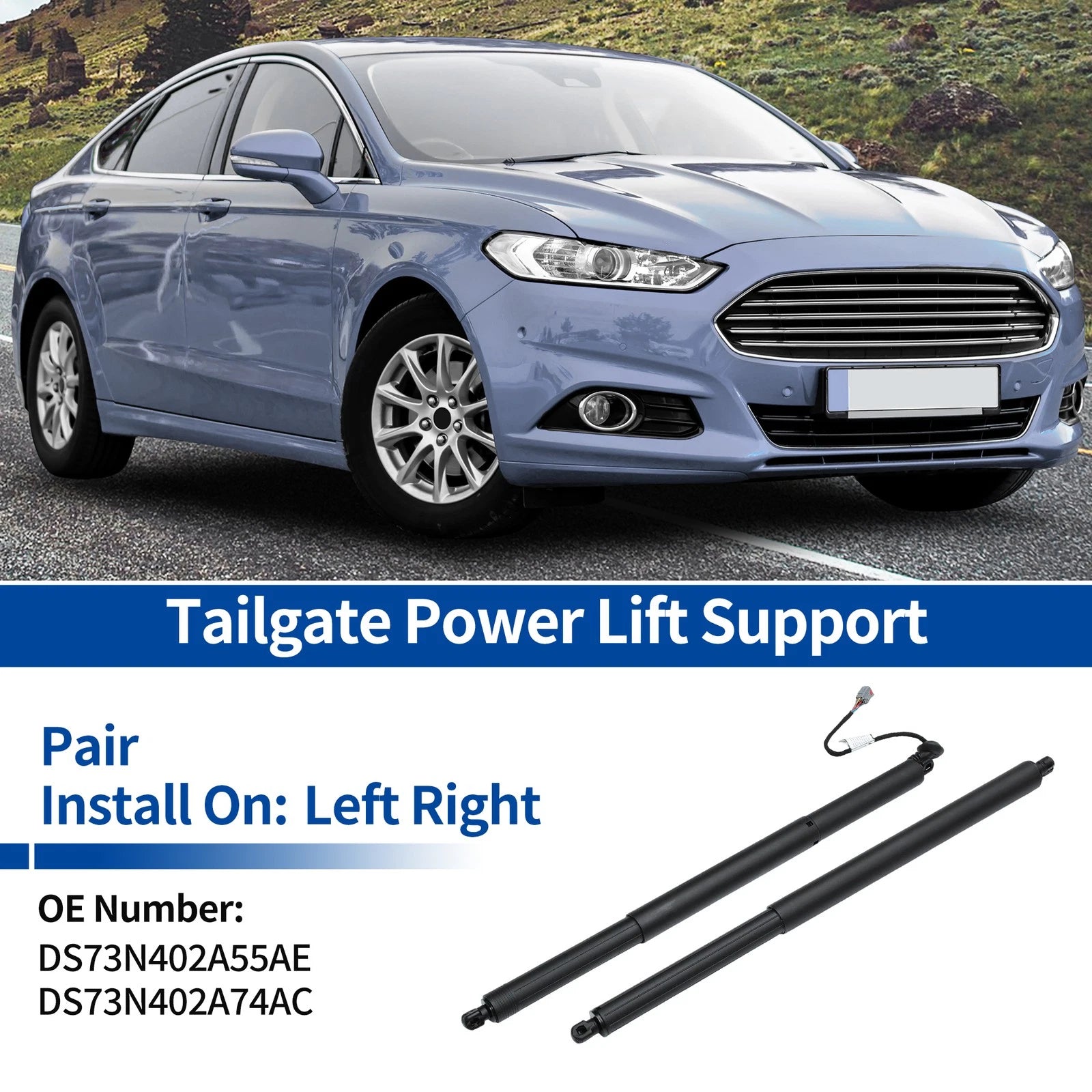 Set of 2 Tailgate Power Lift Supports for Ford Mondeo (2015–2020) No.DS73N402A55AE