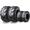 Set of 4 Wanda Turf Tires 13x5-6 & 23x10.50-12 for Lawn Mower