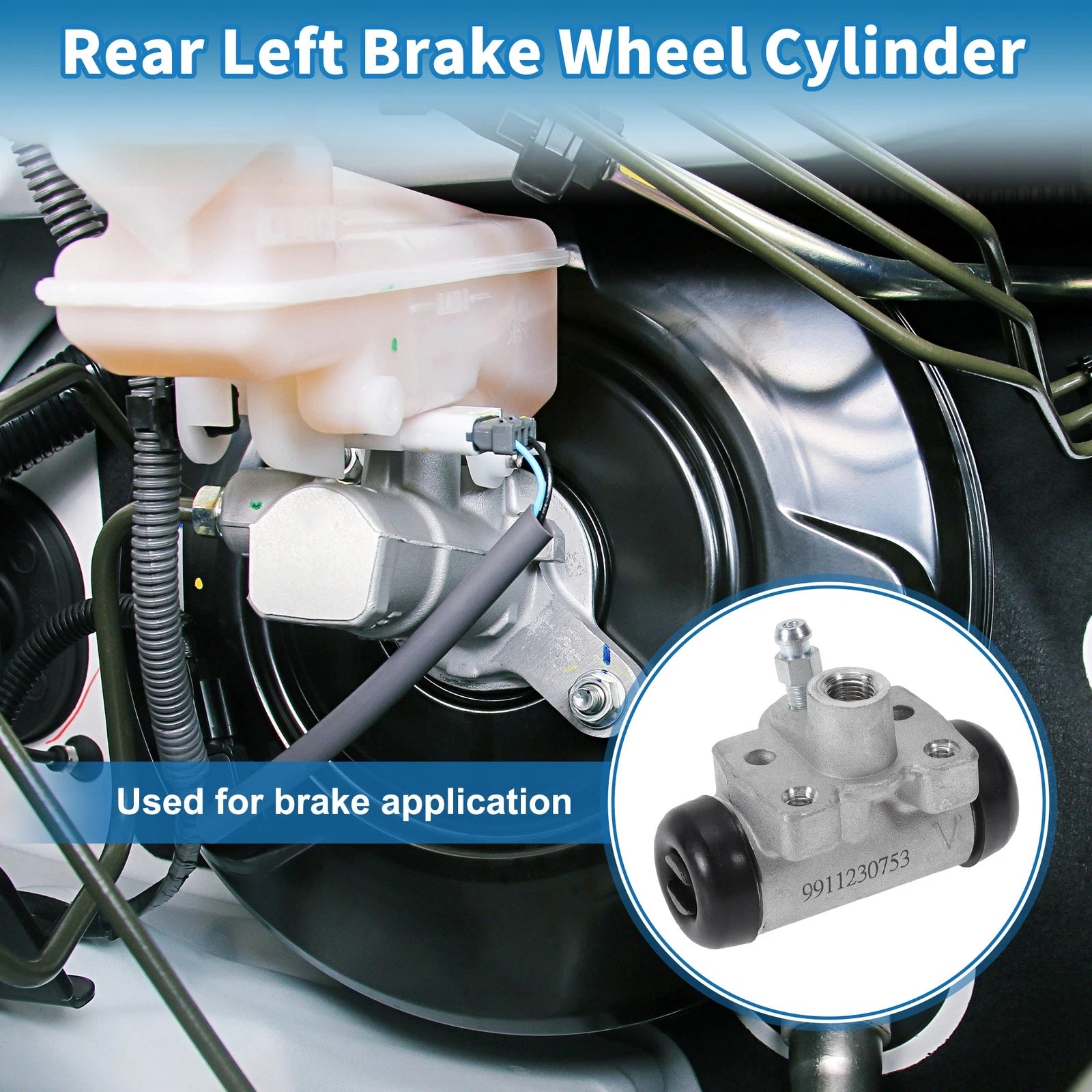 Rear Left Brake Wheel Cylinder No. 53402-81A00 for Suzuki Carry (2000–2024)