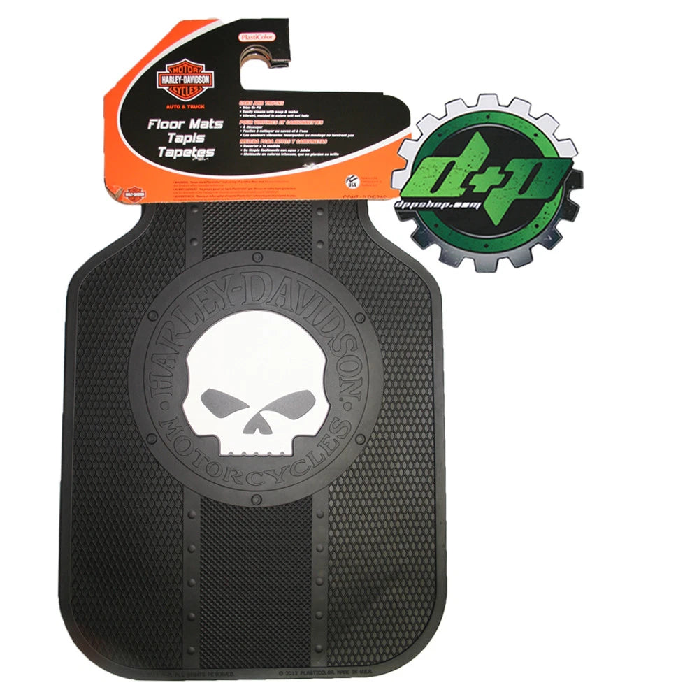 Set of 2 Floor Mats for Harley-Davidson (Universal Fit) 1476