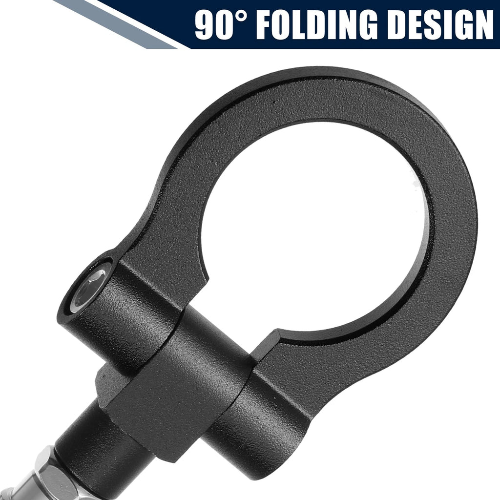 Tow Hook Screw for Mazda 3 (2004–2009) - Black Round Front Rear Bumper Ring