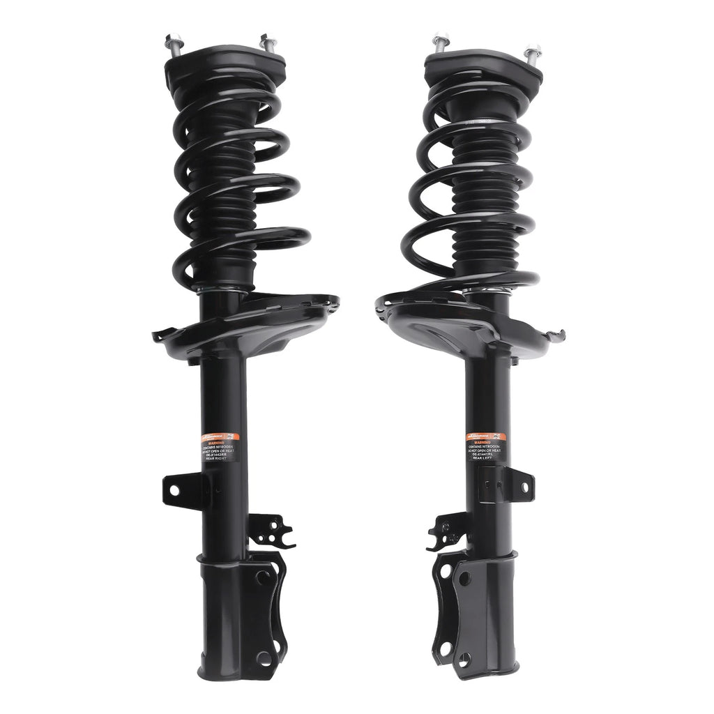 Pair Rear Struts w/ Coil Spring Assembly for Toyota Highlander (2004–2007)