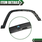Front Right Wheel Molding Fender Flare for Jeep Compass (2017–2022)