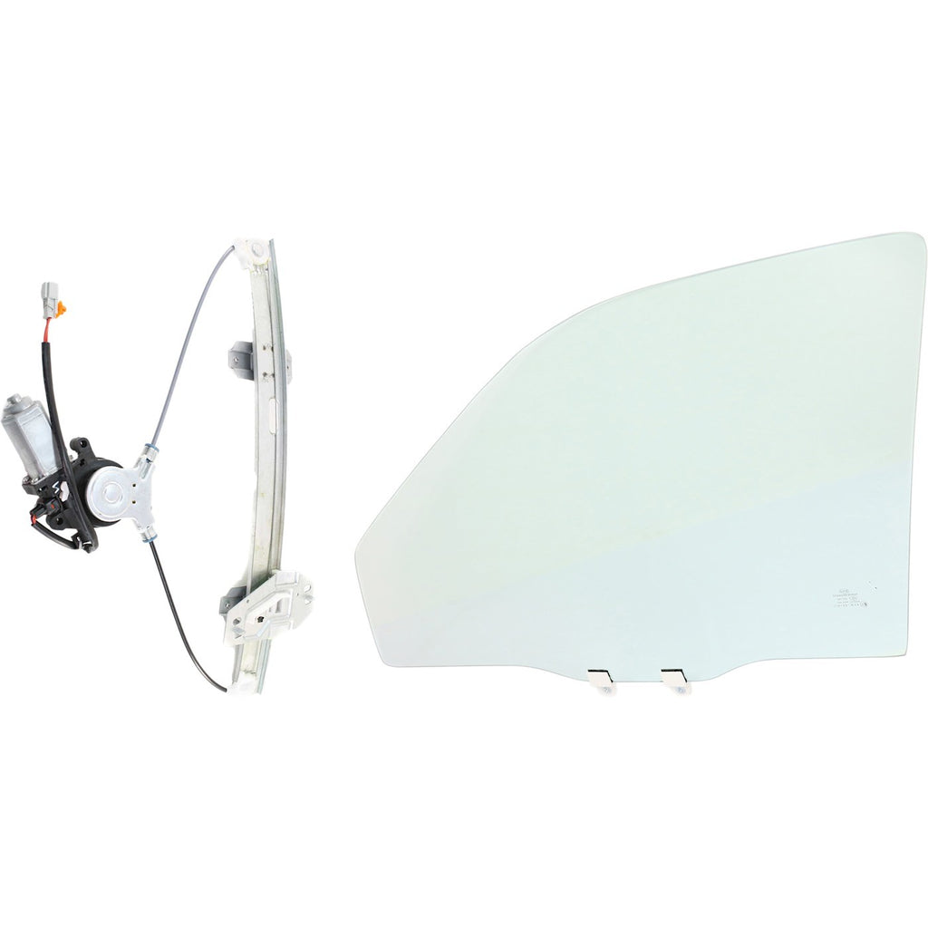 Door Glass Kit for Honda Civic (1996–2000) Front Driver Side Power