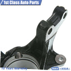 Left Steering Knuckle for Toyota Sienna AWD (2004–2010) & RX330 RX400H RX350 (2004–2009)