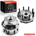 2X Front Wheel Hub & Bearing Assembly with ABS for Ram 2500 3500 (2003–2010)