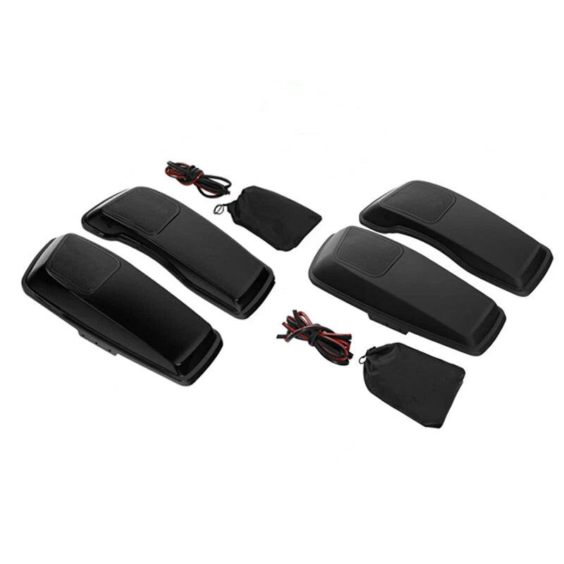Hard Saddlebag Lids 6x9" Speaker Grills for Harley Road Street Glide (2014–2024)