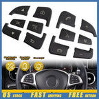 Steering Wheel Button Fix Cover for Benz C GLC Class (2015–2018)