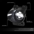LED Projector Fog Lights with Bezel & Switch for Ford F150, Lincoln Mark LT (2005–2008)