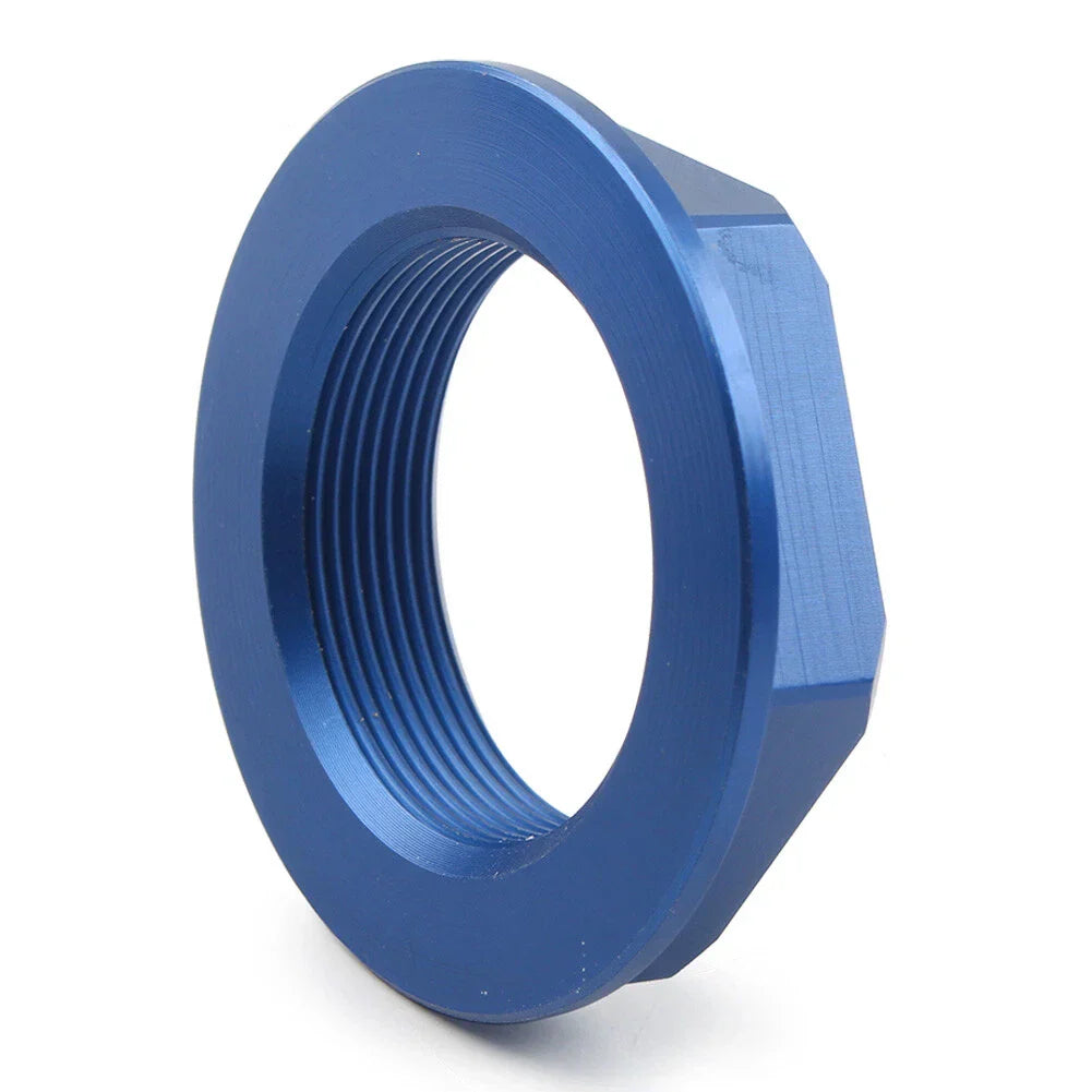 Universal Motorcycle Triple Tree Stem Yoke Center Hole Nut CNC