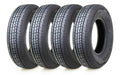 Set of 4 GREMAX ST215/75R14 8 Ply LRD Trailer Tires 108/103M