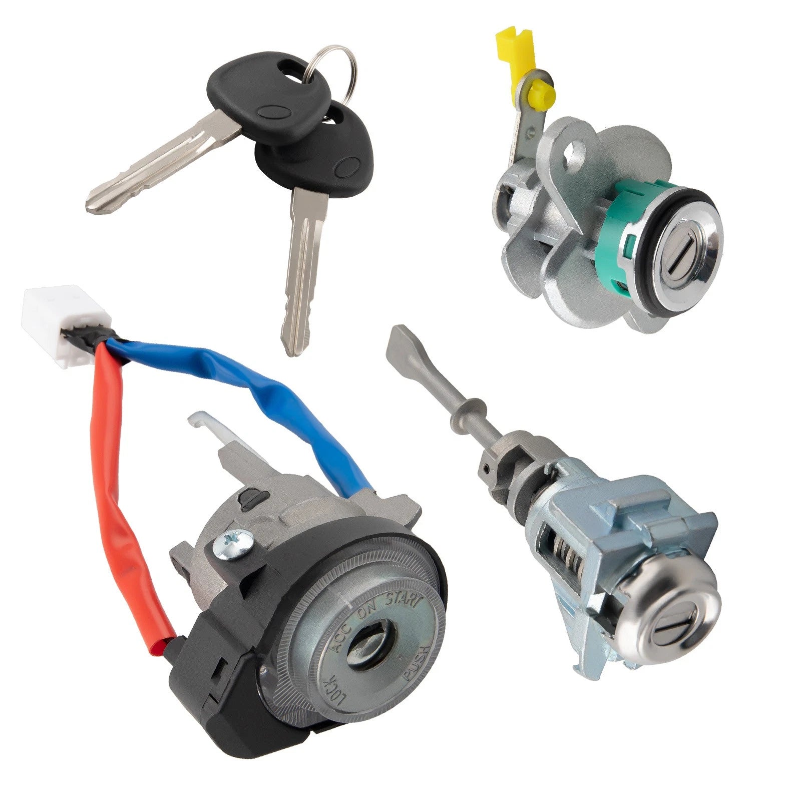 Door Lock & Ignition Switch Cylinder for Hyundai Elantra (2007–2010)